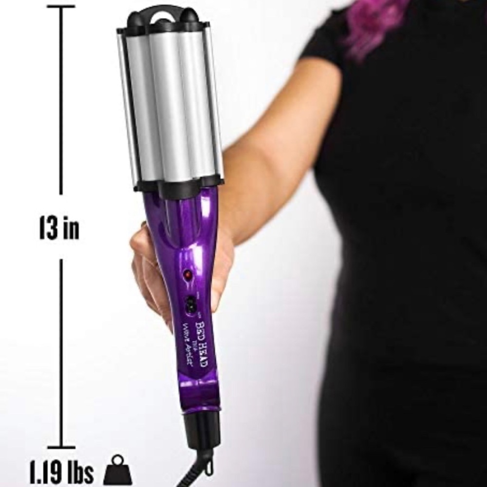 Bed Head Wave Artist Deep Waver Tourmaline Ceramic Hair Curler for Beachy Waves - Picture 6 of 6